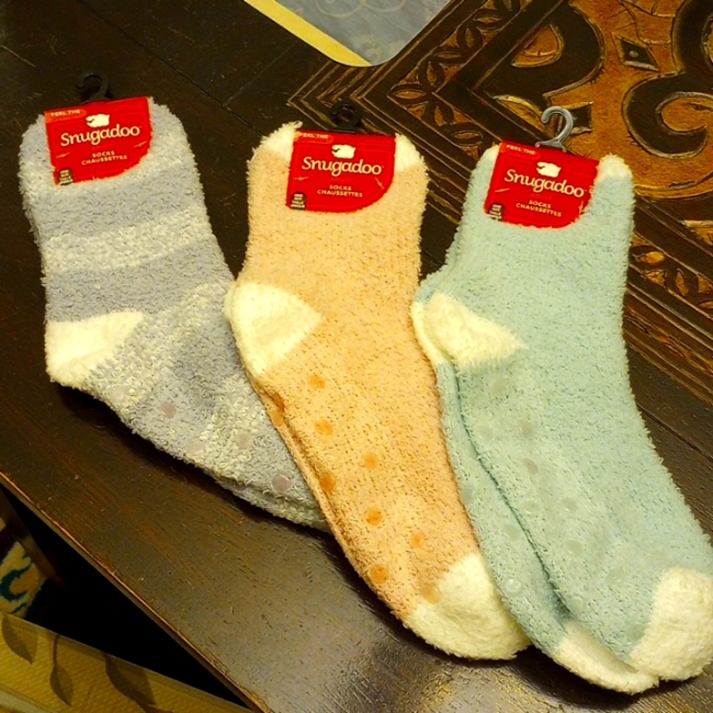 3 pairs of Snugadoo socks